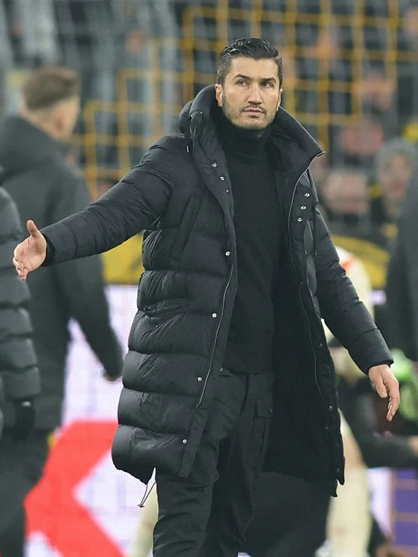 Nuri Sahin Black Puffer Jacket