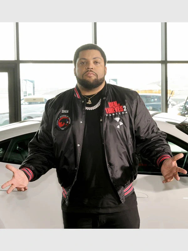 O'Shea Jackson Jr. Den of Thieves 2 Pantera Press Tour Jacket