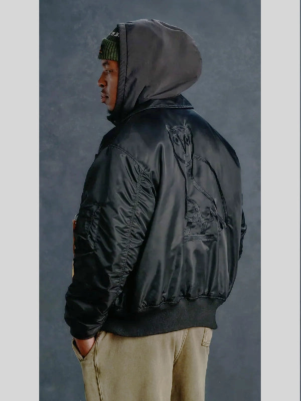 OVO Alpha Industries Black Jacket