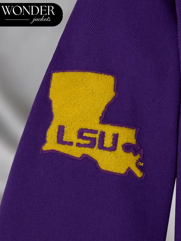 OVO LSU Tigers Jacket Purple