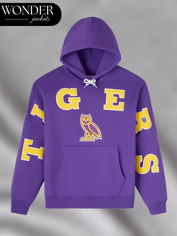 OVO LSU Tigers Purple Hoodie
