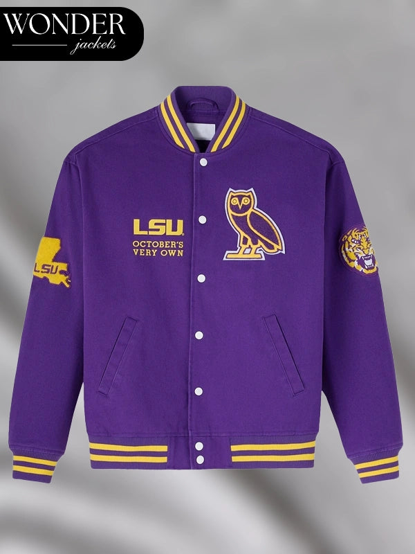 OVO LSU Tigers Varsity Jacket