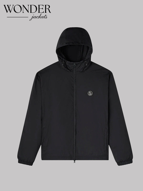 OVO Nylon Track Jacket Black