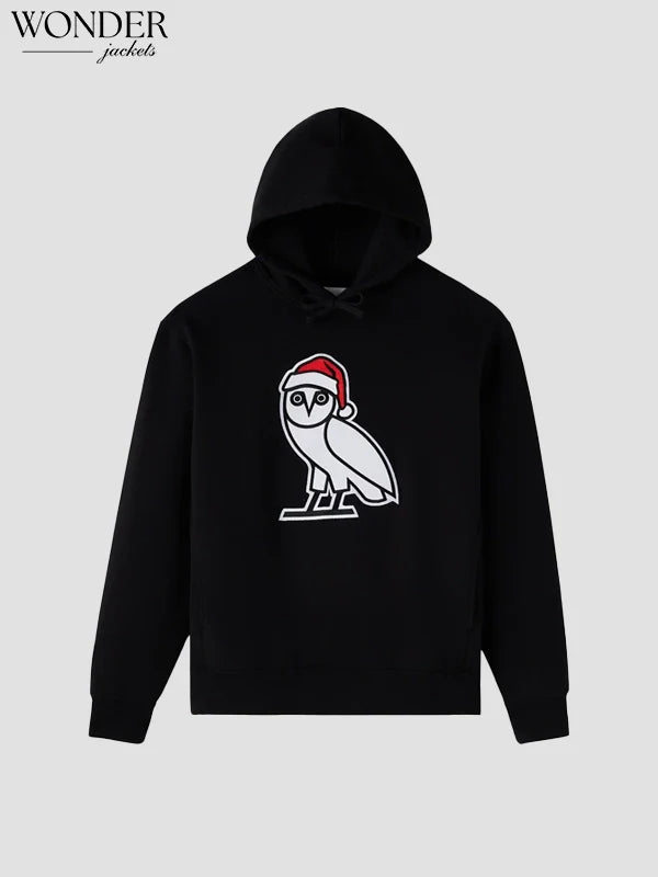 OVO Santa Icon Hoodie Black