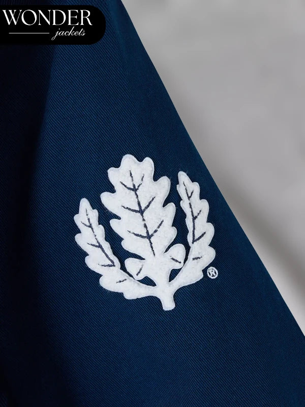 OVO Uconn Huskies Blue Varsity Jacket