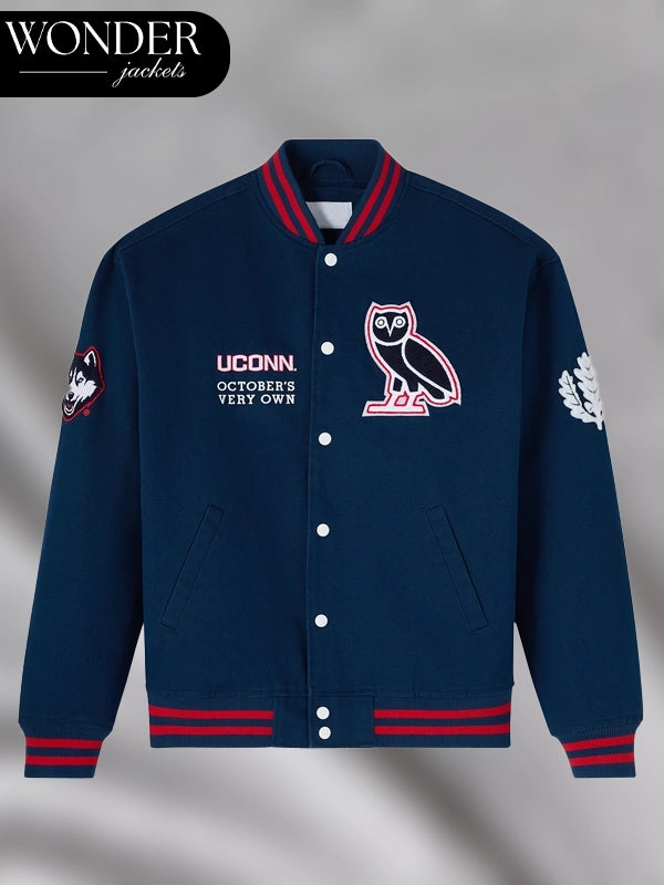 OVO Uconn Huskies Varsity Jacket