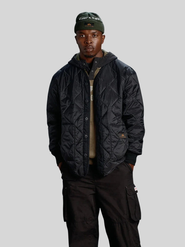 OVO x Alpha Industries ALS-92 Liner Jacket Black
