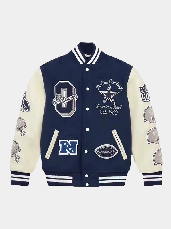 OVO x NFL Dallas Cowboys Varsity Jacket
