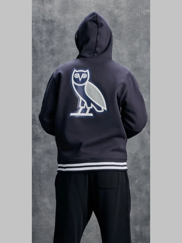 OVO x New Era x New York Yankees Black Hoodie