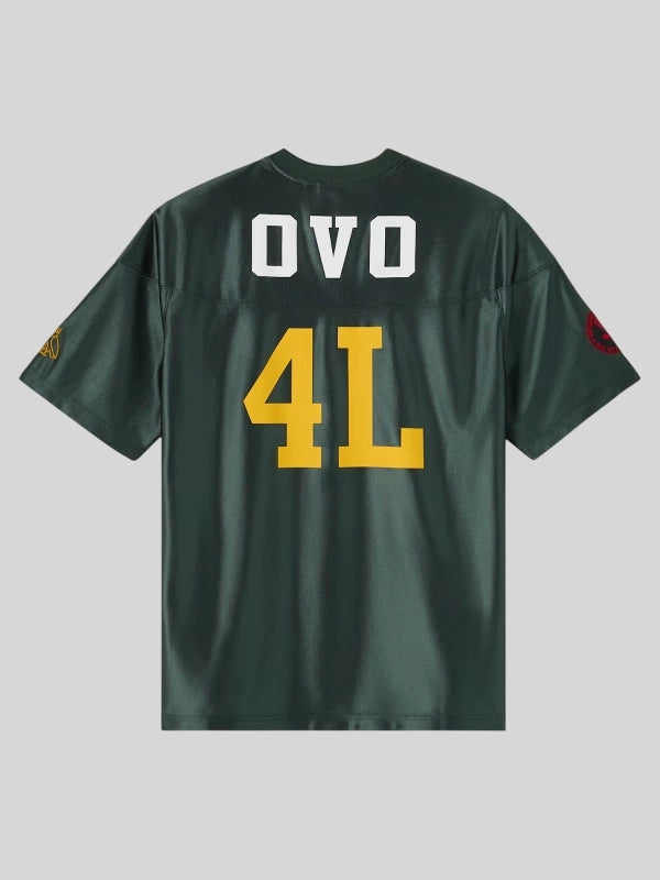 OVO4L Green Football Tee