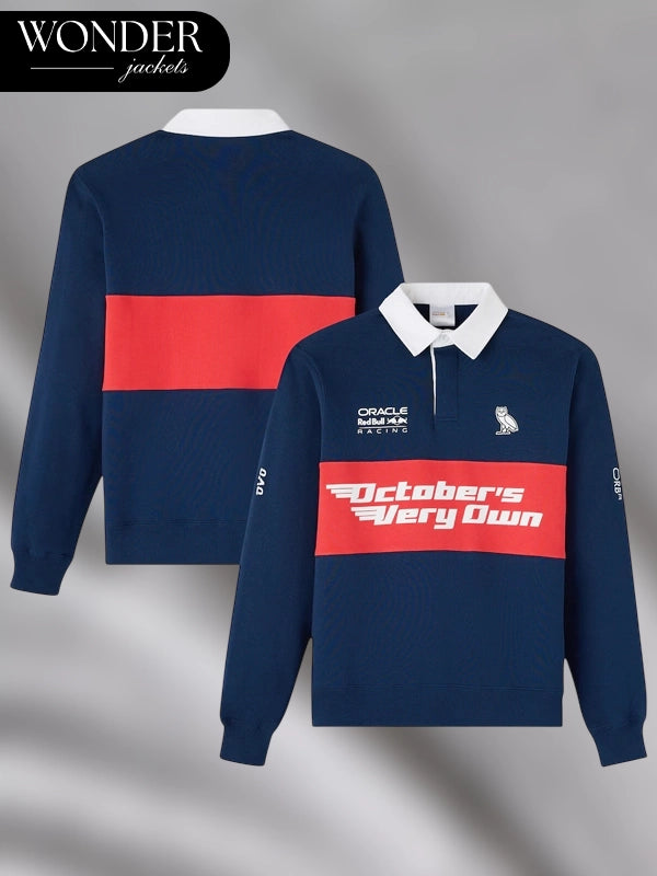 OVO x Red Bull Racing Rugby Sweatshirt