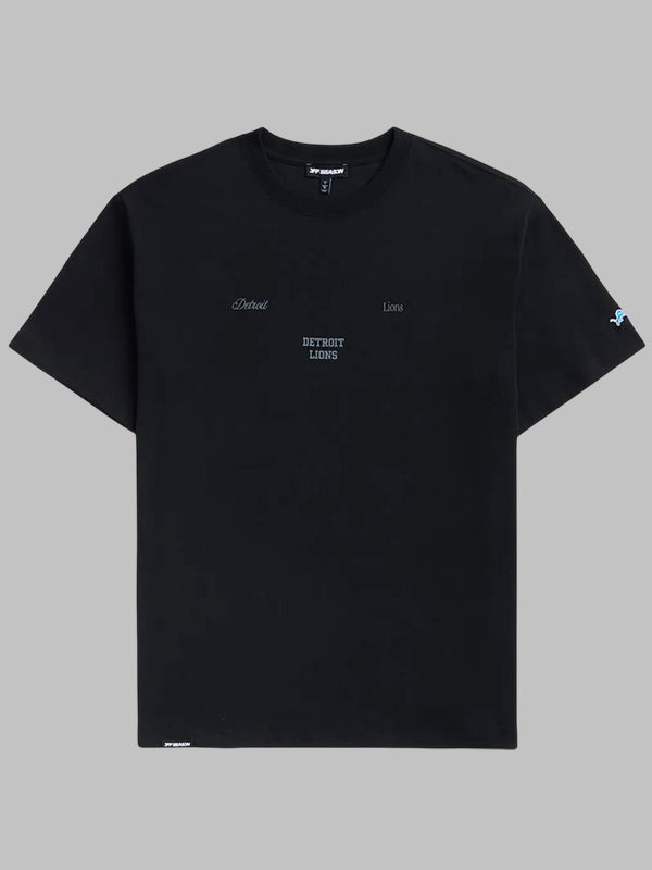 Off Season Detroit Lions Graphic T-Shirt Black