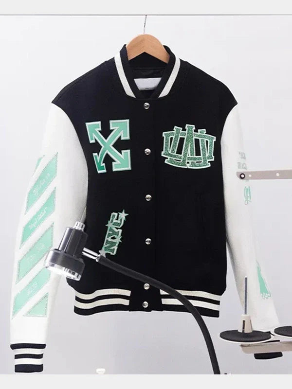 Off White x New York Liberty Varsity jacket