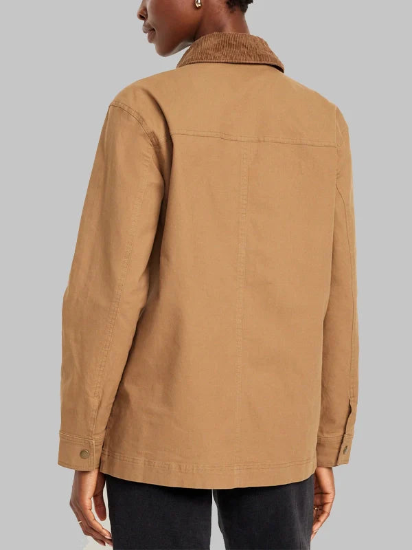 Old Navy Canvas Barn Jacket Brown