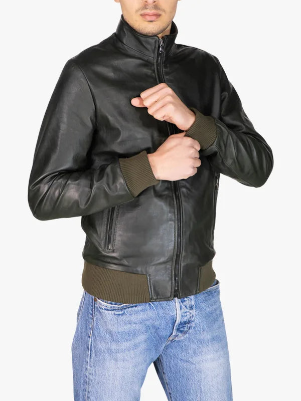 Victor Herren Bomberjacke Grün