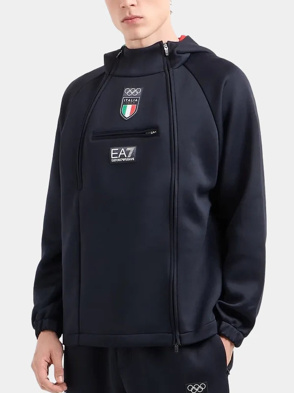 Olympics Opening Ceremony Italia Zip Up Hoodie