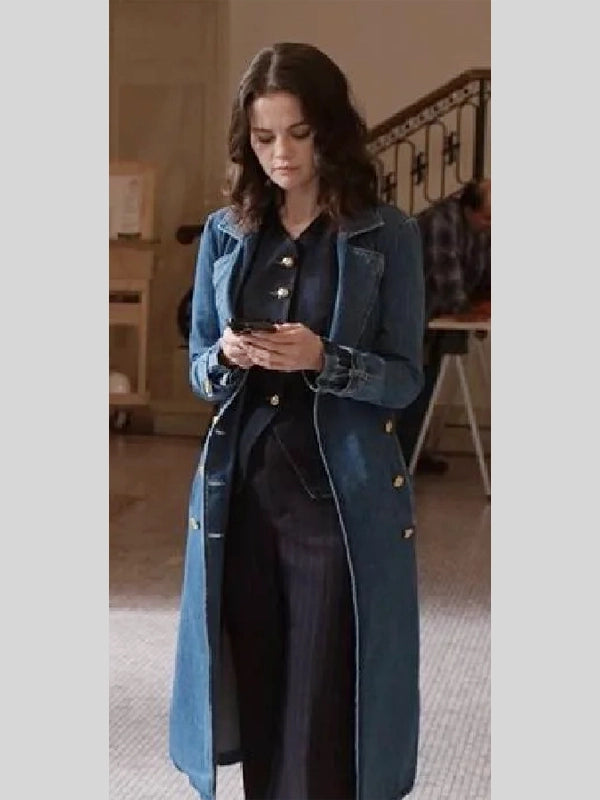 Only Murders in the Building S05 Selena Gomez Denim Coat