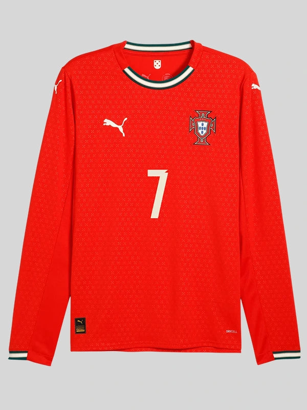 Orange Puma Jersey Ronaldo Portugal 2025