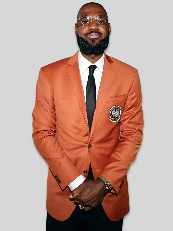 Orange Hall Of Fame LeBron James HOF Jacket