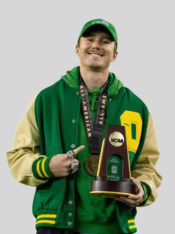 Oregon Ducks Green Jacket Vintage