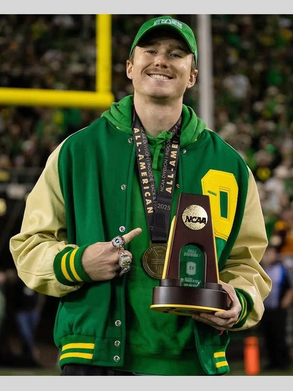 Oregon Ducks Letterman Jacket