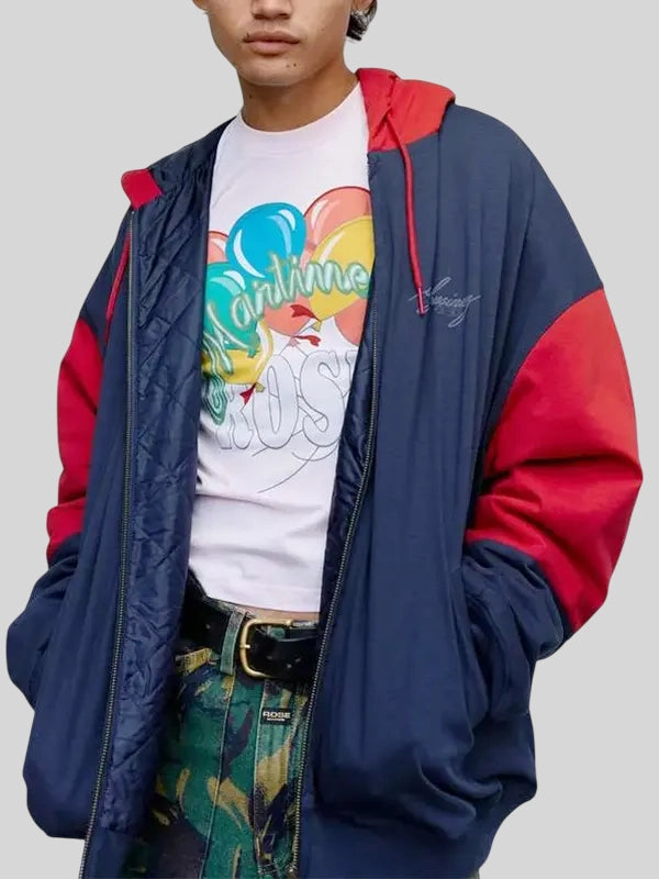 Oversize Martine Rose Big Business Zip-Up Hoodie