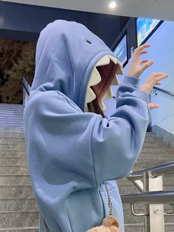 Oversized Shark Hoodie