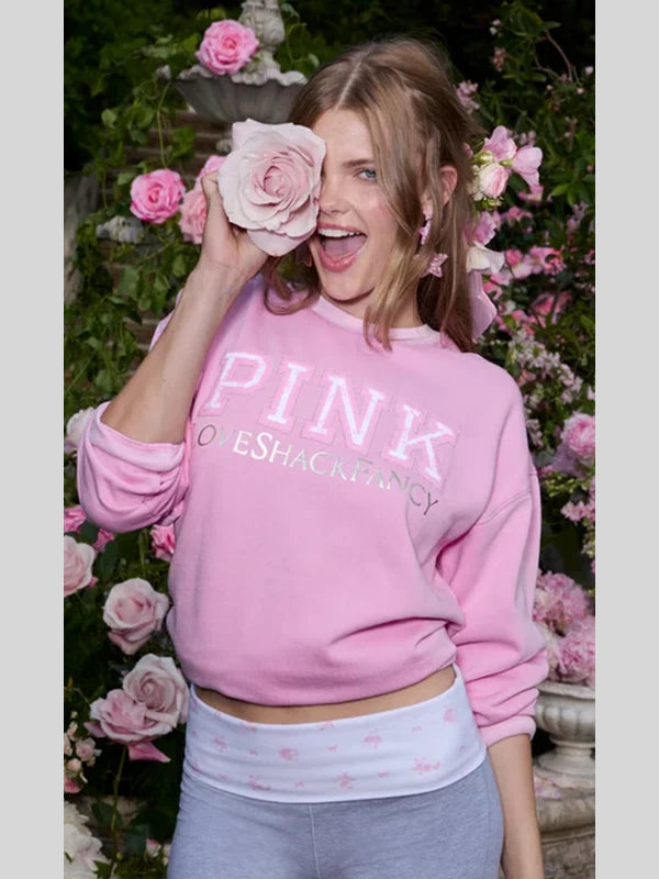 PINK x Love Shack Fancy Crew Sweatshirt