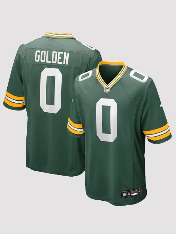 Packers Matthew Golden Green Jersey