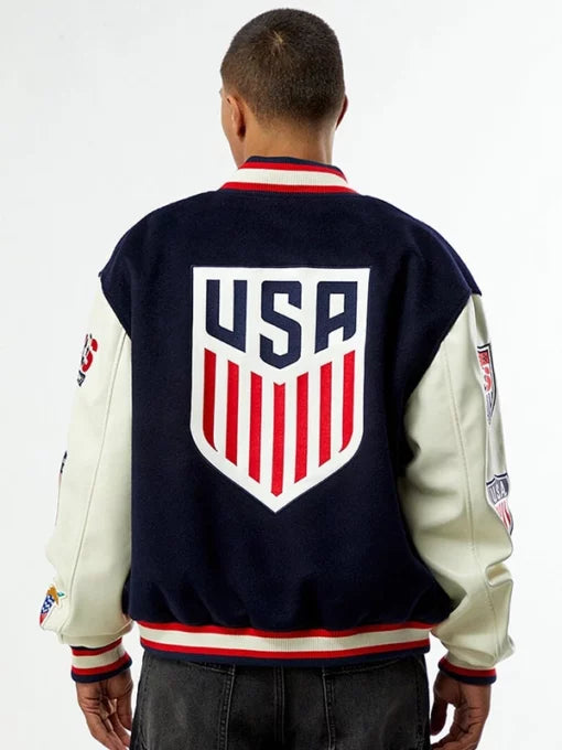 Pacsun Jeff Hamilton U.S. Soccer Varsity Jacket