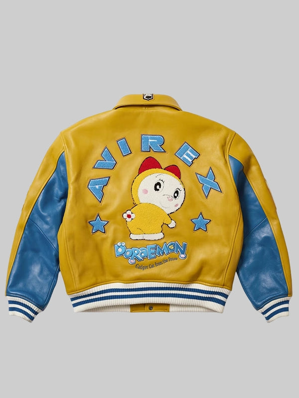 Palace Avirex Doraemon Leather Jacket