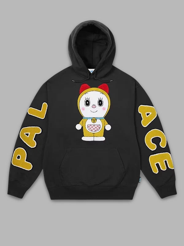 Palace Doraemon Hoodie Black