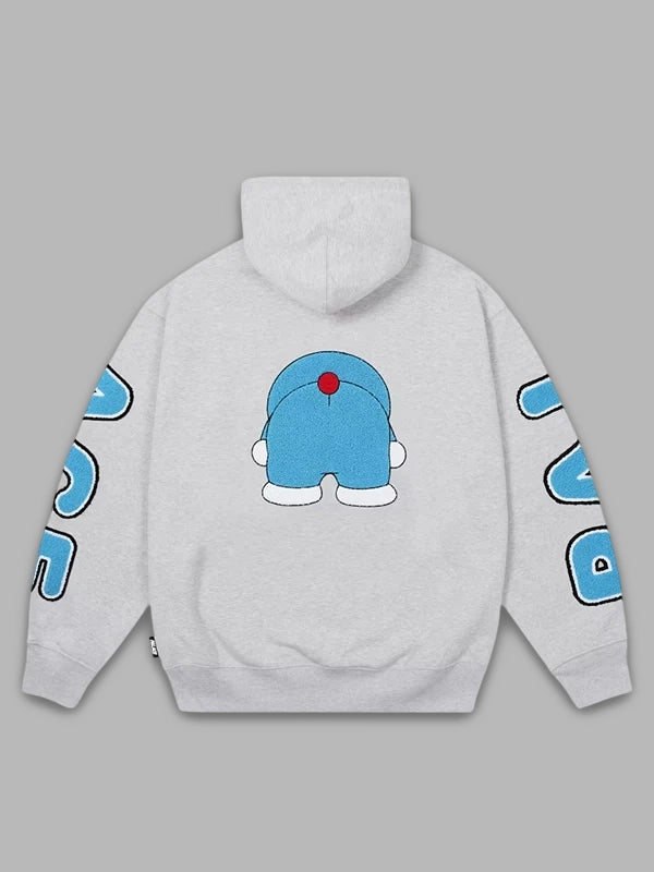 Palace Doraemon Pullover Hoodie Grey