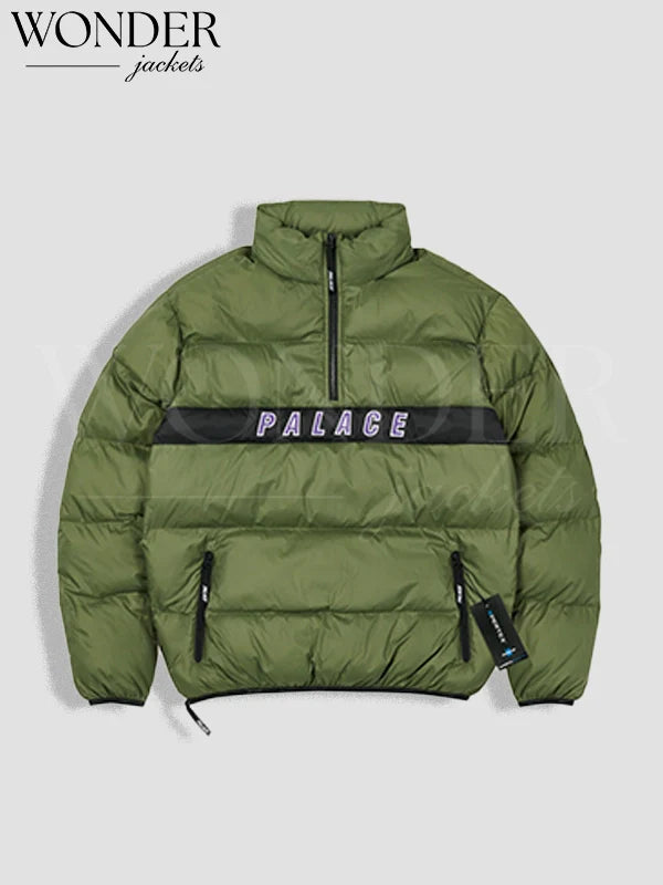 Palace Green Ruffer Puffer Jacket