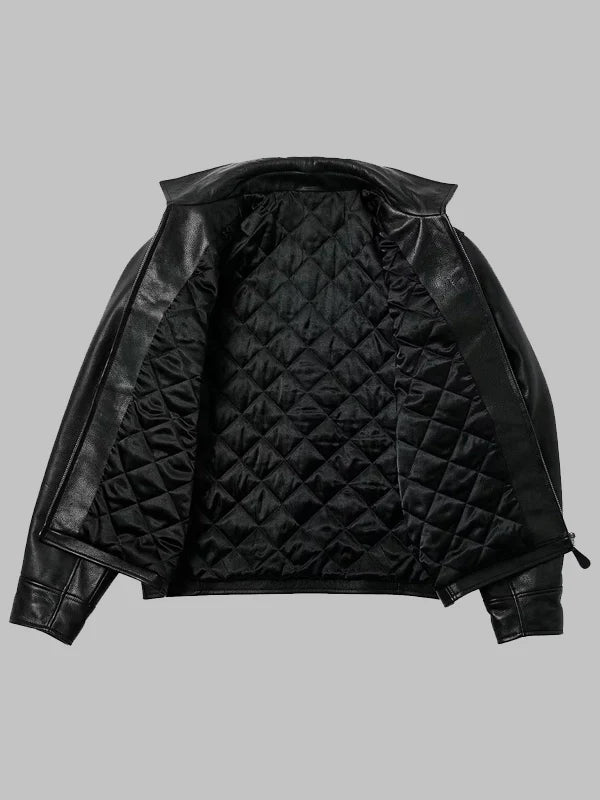 Palace Safe Hands Leather Jacket