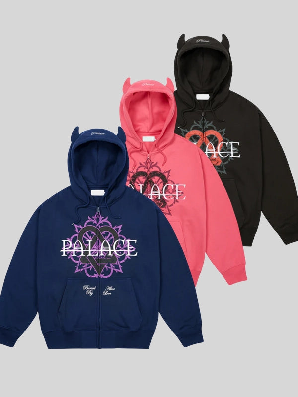 Palace Skateboards x HIM Tri Gram Hoodie