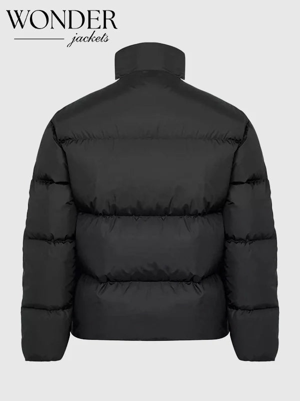 Palm Angels Black Puffer Jacket