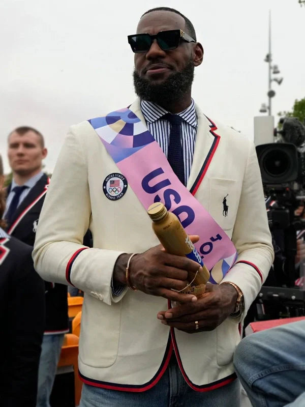 Paris 2024 Lebron James United States Olympic Team Blazer