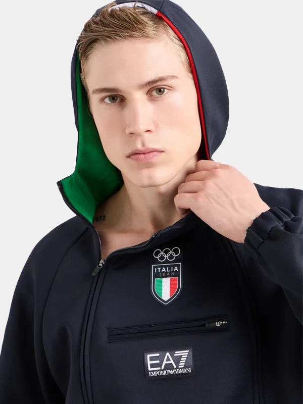 Paris 2024 Olympics Italia Zip Hoodie