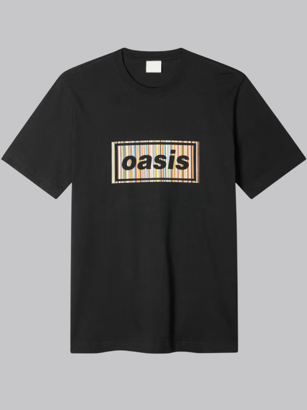 Paul Smith x Oasis Black Stripe Logo Tee