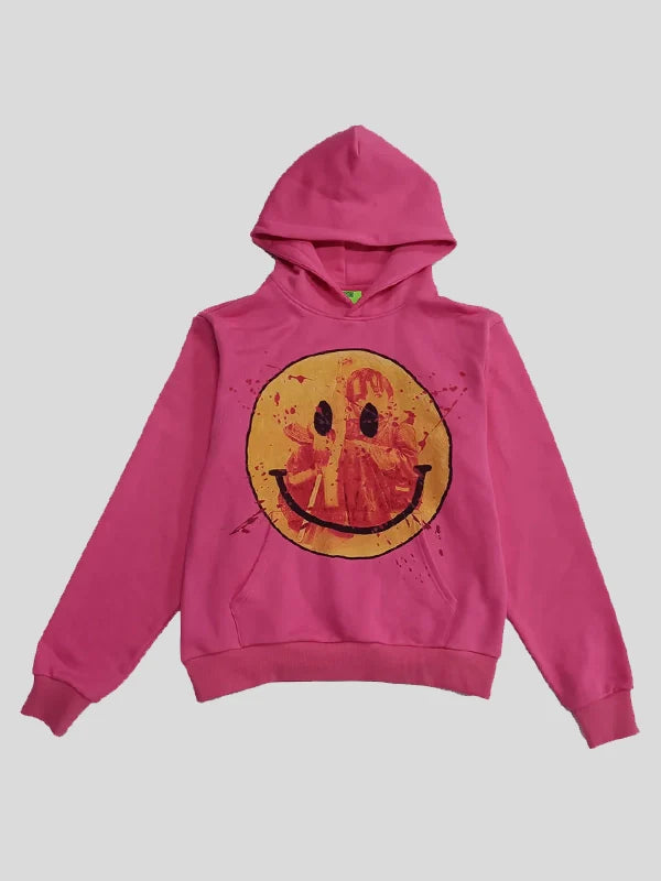 Peaceinwar Hoodie Pink