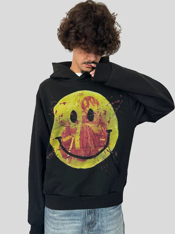 Peaceinwar Pain Hoodie Black