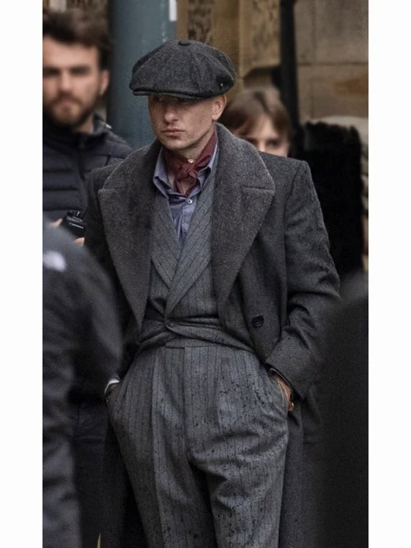 Peaky Blinders Barry Keoghan Grey Coat