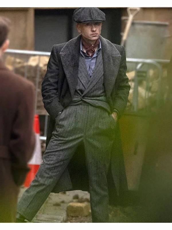 Peaky Blinders Barry Keoghan Wool Coat