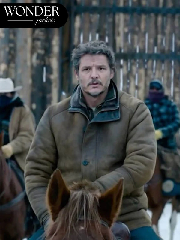 Pedro Pascal The Last of Us S03 Brown Leather Jacket