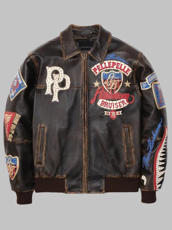 Pelle Pelle American Bruiser Plush Leather Jacket