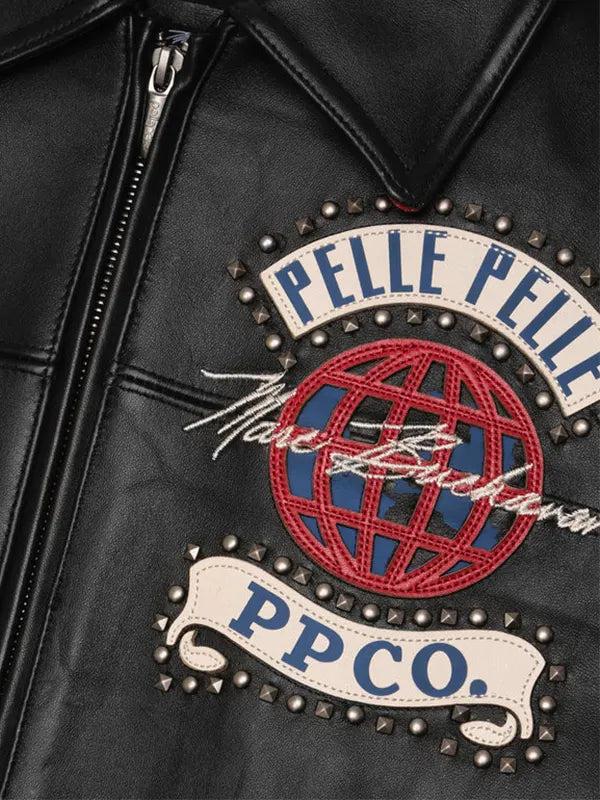 Pelle Pelle World Tour Jacket Close Up