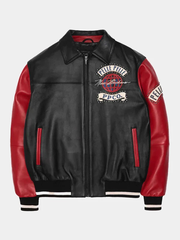 Pelle Pelle World Tour Leather Jacket Red