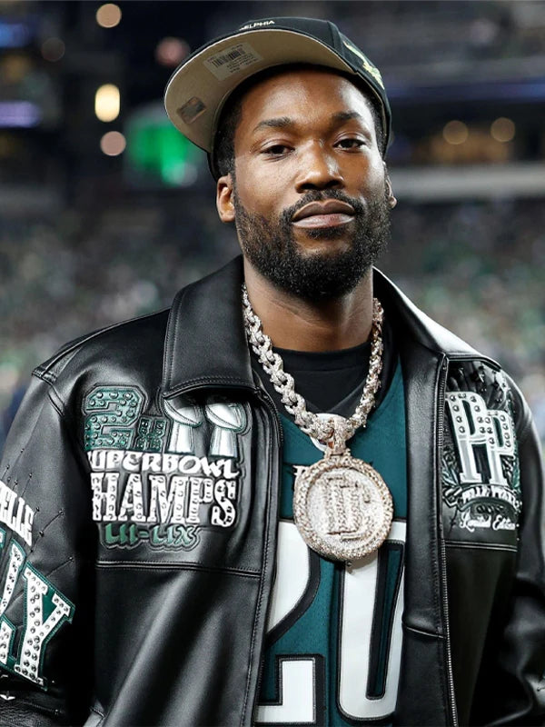 Pelle Pelle Meek Mill Eagles Jacket