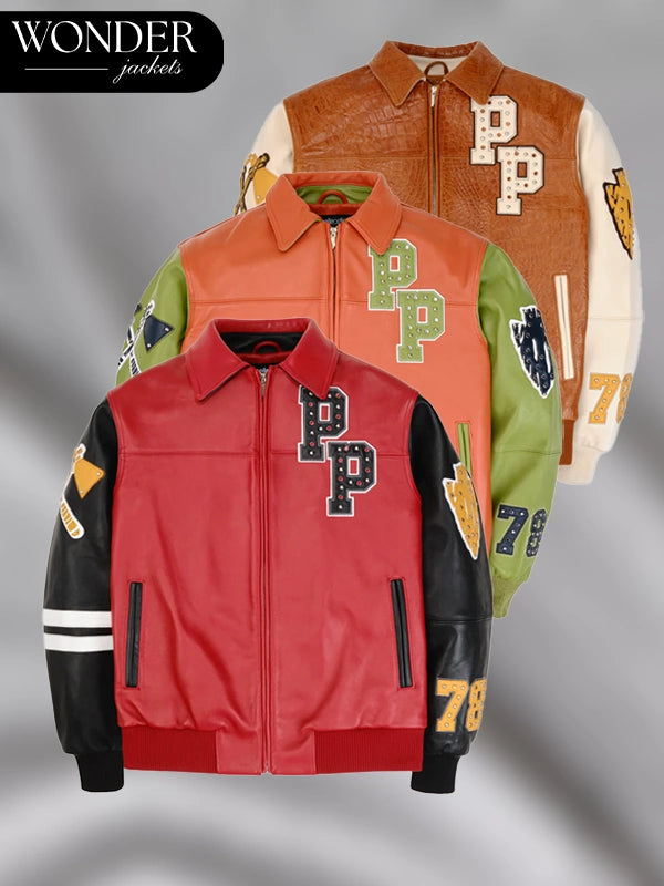 Pelle Pelle Renegades Bomber Leather Jacket